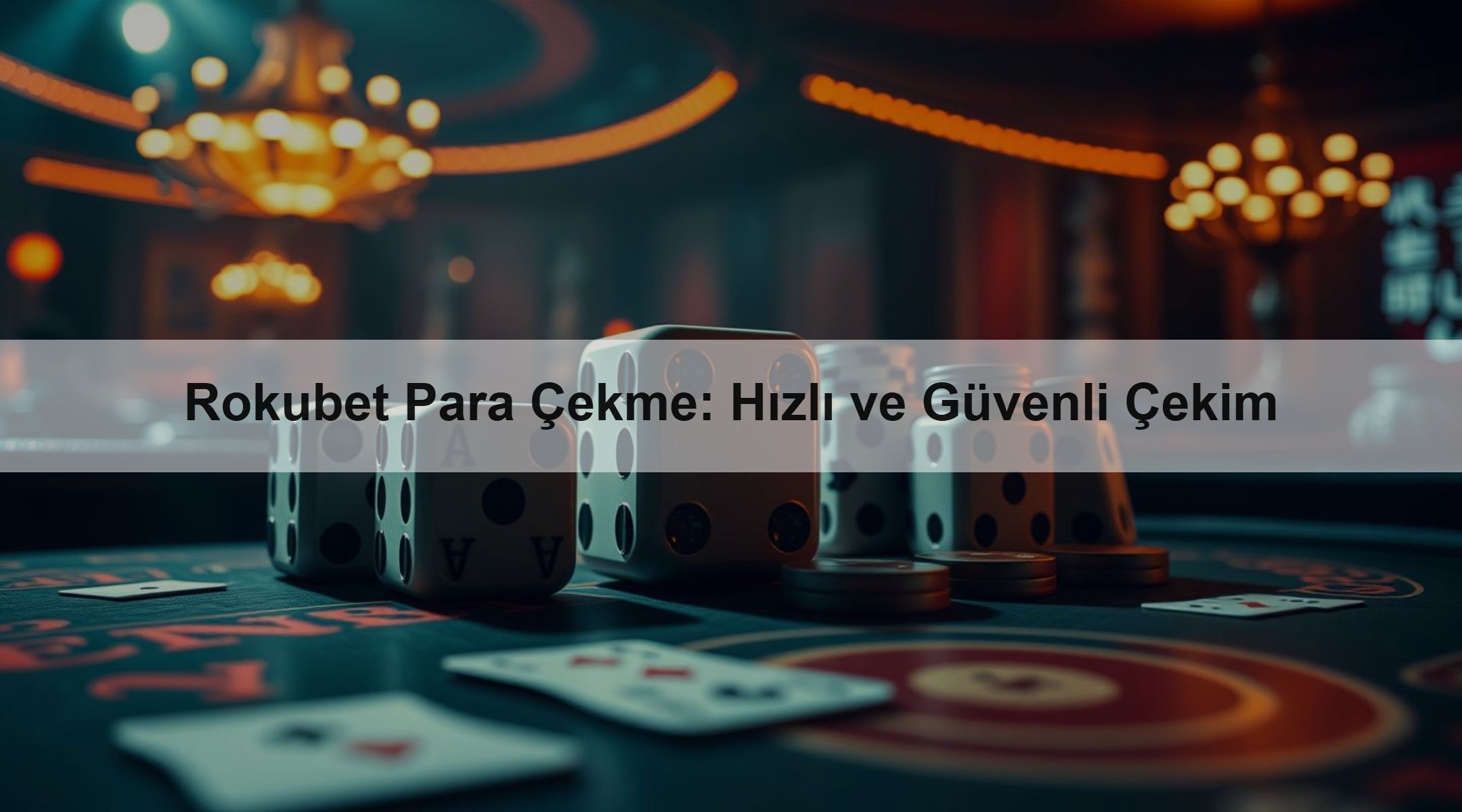 Rokubet Para Çekme: Hızlı ve Güvenli Çekim